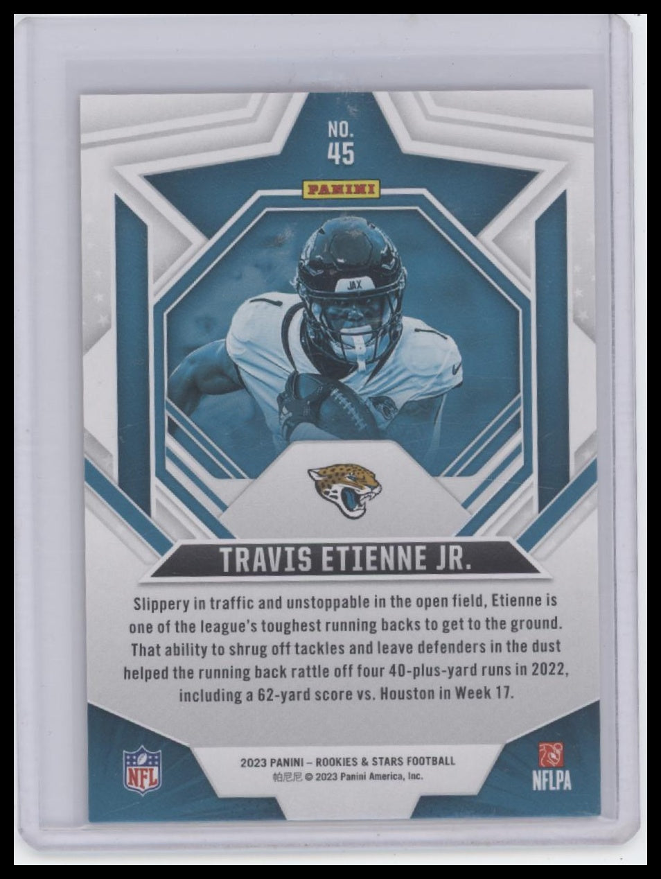 2023 Panini Rookies & Stars #45 Travis Etienne Jr. Orange #/149