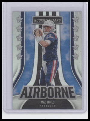 2023 Panini Rookies & Stars #AI-22 Mac Jones Airborne Silver