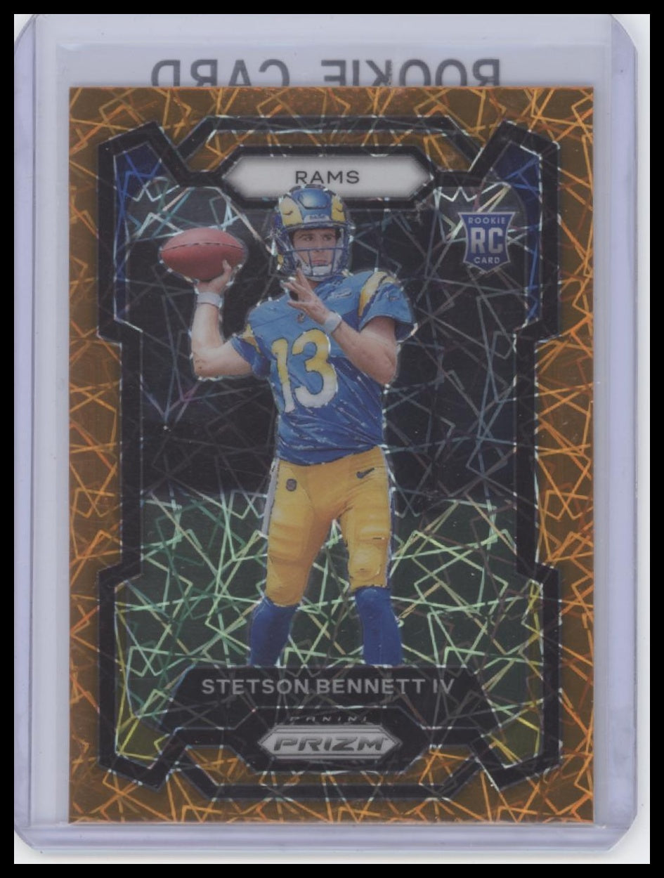 2023 Panini Prizm #358 Stetson Bennett IV Lazer