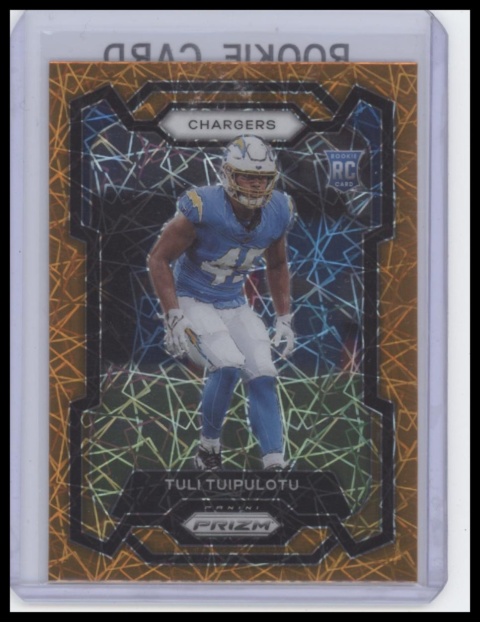 2023 Panini Prizm #354 Tuli Tuipulotu Lazer