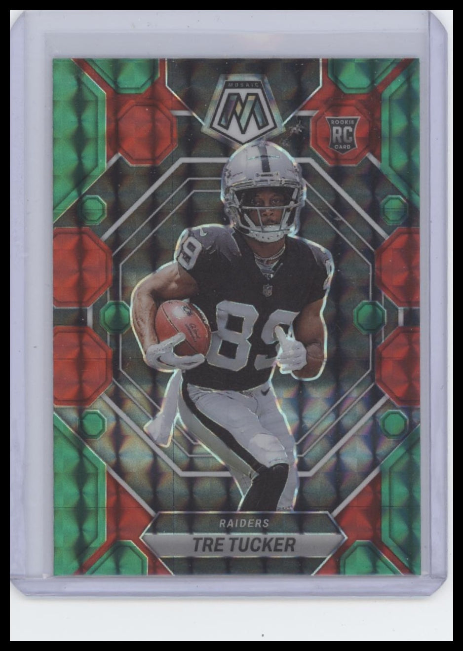 2023 Panini Mosaic #366 Tre Tucker Choice Red & Green