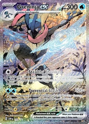 Greninja ex - 132 (132) Promo Holofoil