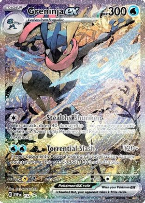 Greninja ex - 132 (132) Promo Holofoil (Cabinet-NM)