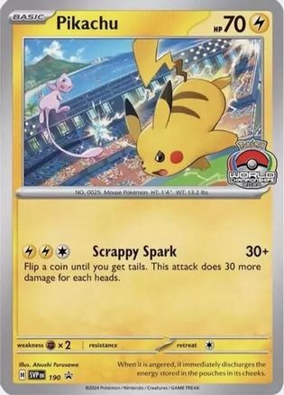 Pikachu - 190 (190) Promo