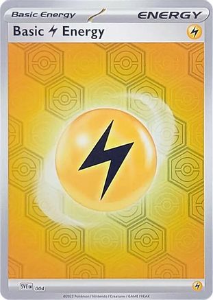 Basic Lightning Energy (4) Common Reverse Holofoil