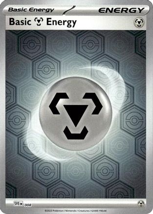 Basic Metal Energy (Reverse Holofoil) (8) Common Reverse Holofoil