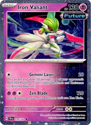 Iron Valiant - 079/162 (Cosmos Holo) (79) Uncommon Holofoil