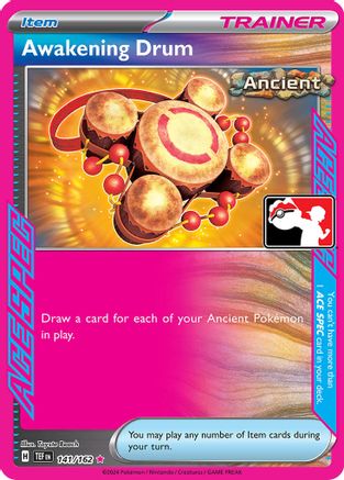 Awakening Drum (141) ACE SPEC Rare Holofoil