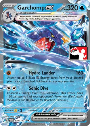 Garchomp ex (38) Double Rare Holofoil