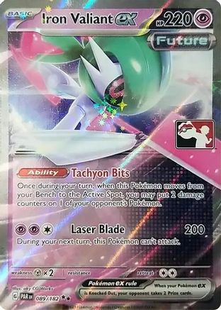 Iron Valiant ex (89) Double Rare Holofoil