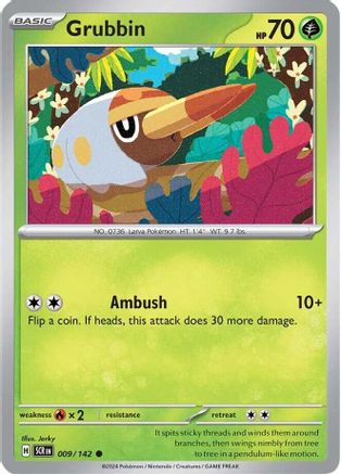 Grubbin (9) Common Reverse Holofoil