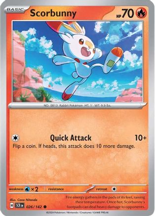 Scorbunny (26) Common Reverse Holofoil