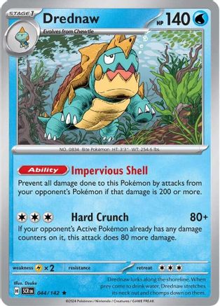 Drednaw (44) Rare Reverse Holofoil
