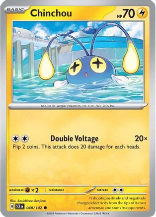 Chinchou (48) Common Reverse Holofoil