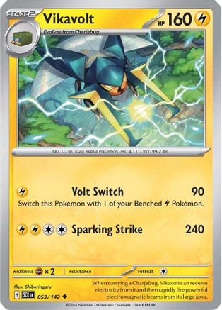 Vikavolt (53) Uncommon Reverse Holofoil