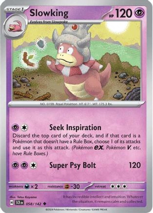 Slowking (58) Uncommon