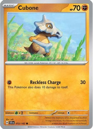 Cubone (72) Common