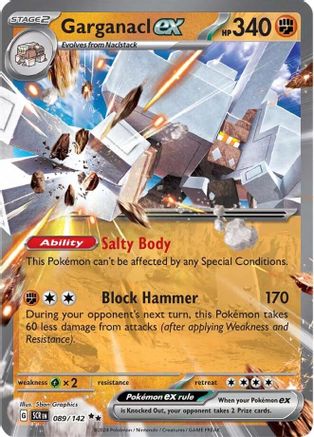 Garganacl ex (89) Double Rare Holofoil