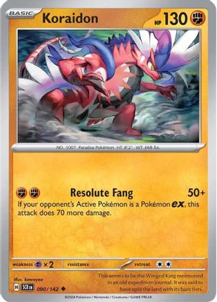 Koraidon (90) Uncommon Reverse Holofoil