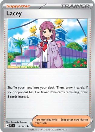 Lacey - 139/142 (139) Uncommon Reverse Holofoil