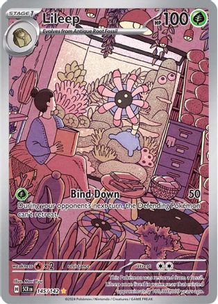 Lileep - 145/142 (145) Illustration Rare Holofoil