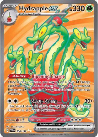 Hydrapple ex - 156/142 (156) Ultra Rare Holofoil