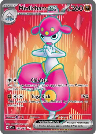 Medicham ex - 161/142 (161) Ultra Rare Holofoil