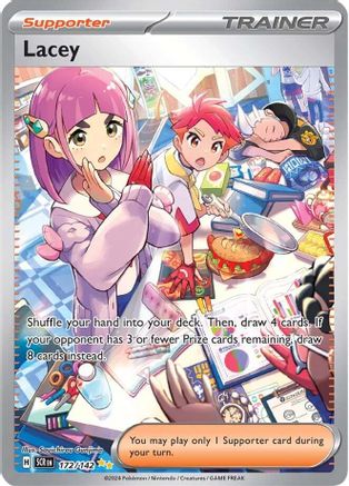 Lacey - 172/142 (172) Special Illustration Rare Holofoil