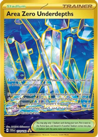 Area Zero Underdepths - 174/142 (174) Hyper Rare Holofoil