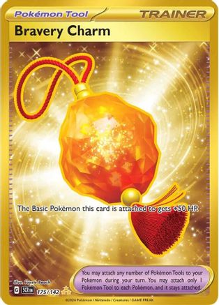 Bravery Charm (175) Hyper Rare Holofoil