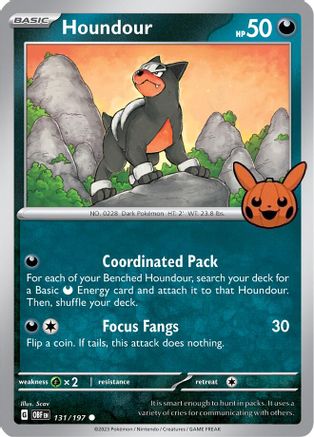 Houndour - 131/197 (131) Common