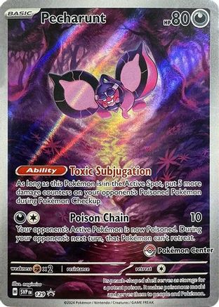 Pecharunt - 129 (Pokemon Center Exclusive) (129) Promo Holofoil