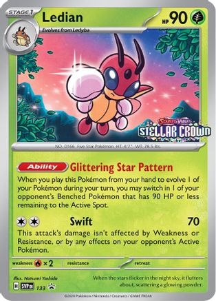 Ledian - 133 (133) Promo Holofoil
