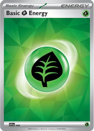 Basic Grass Energy (9) Common Holofoil