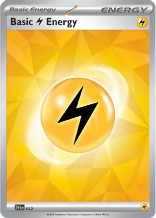 Basic Lightning Energy (12) Common Holofoil