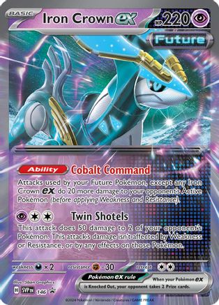 Iron Crown ex - 146 (146) Promo Holofoil