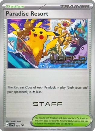 Paradise Resort - 150 (World Championships 2024) [Staff] (150) Promo