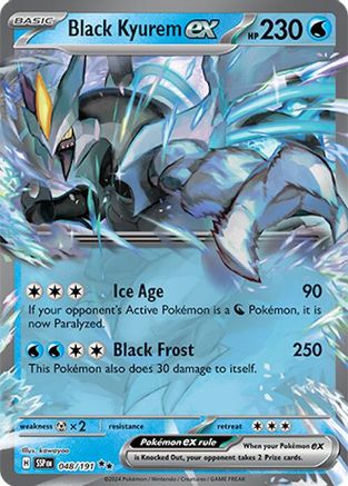 Black Kyurem ex - 048/191 (48) Double Rare Holofoil