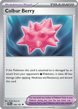 Colbur Berry (168) Uncommon Reverse Holofoil