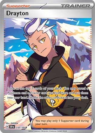 Drayton - 232/191 (232) Ultra Rare Holofoil