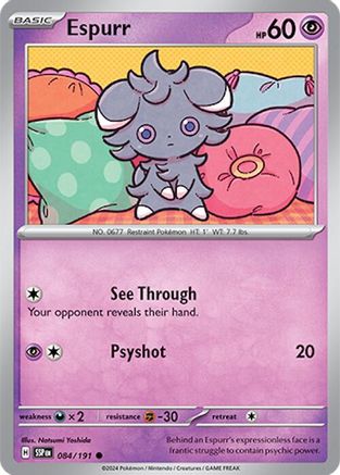 Espurr (84) Common Reverse Holofoil