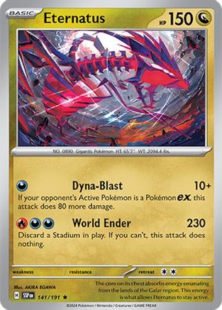 Eternatus (141) Rare Holofoil