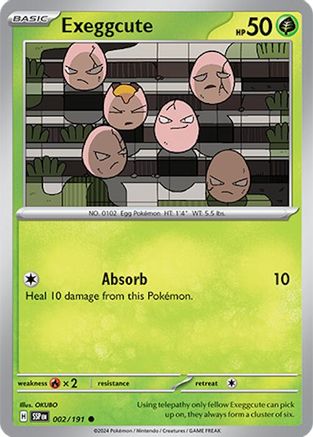 Exeggcute - 002/191 (2) Common