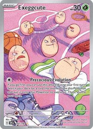 Exeggcute - 192/191 (192) Illustration Rare Holofoil
