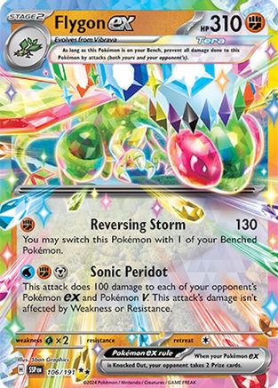 Flygon ex - 106/191 (106) Double Rare Holofoil