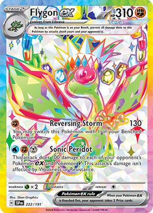 Flygon ex - 222/191 (222) Ultra Rare Holofoil