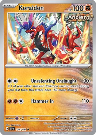 Koraidon (116) Uncommon