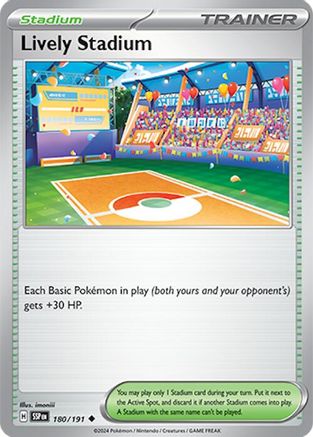 Lively Stadium (180) Uncommon Reverse Holofoil