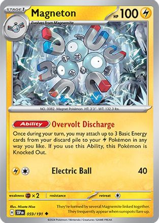 Magneton (59) Uncommon Reverse Holofoil