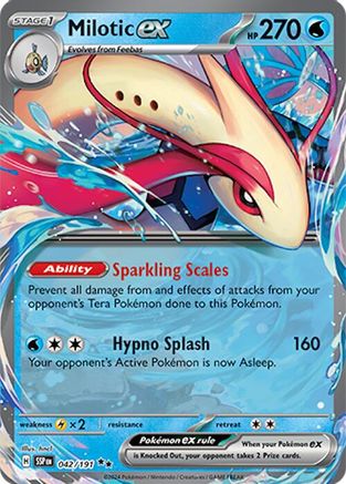 Milotic ex - 042/191 (42) Double Rare Holofoil